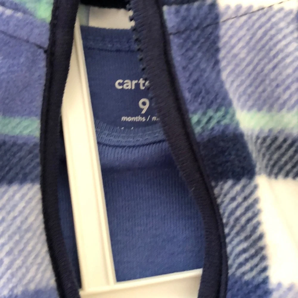 NEW!‎ Preppy Carters Winter Blue Vest Pants Combo 9m
